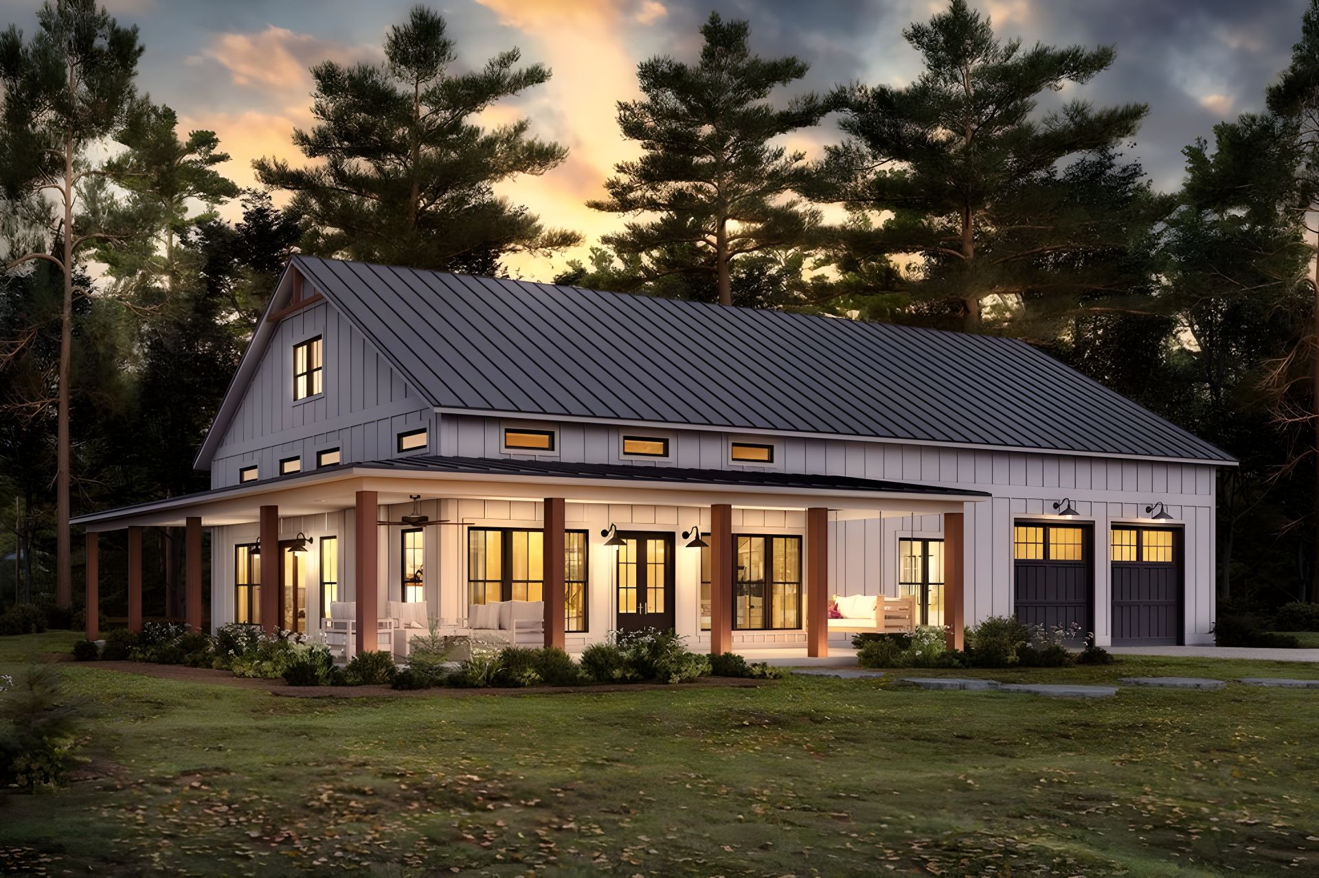 Custom Barn Home