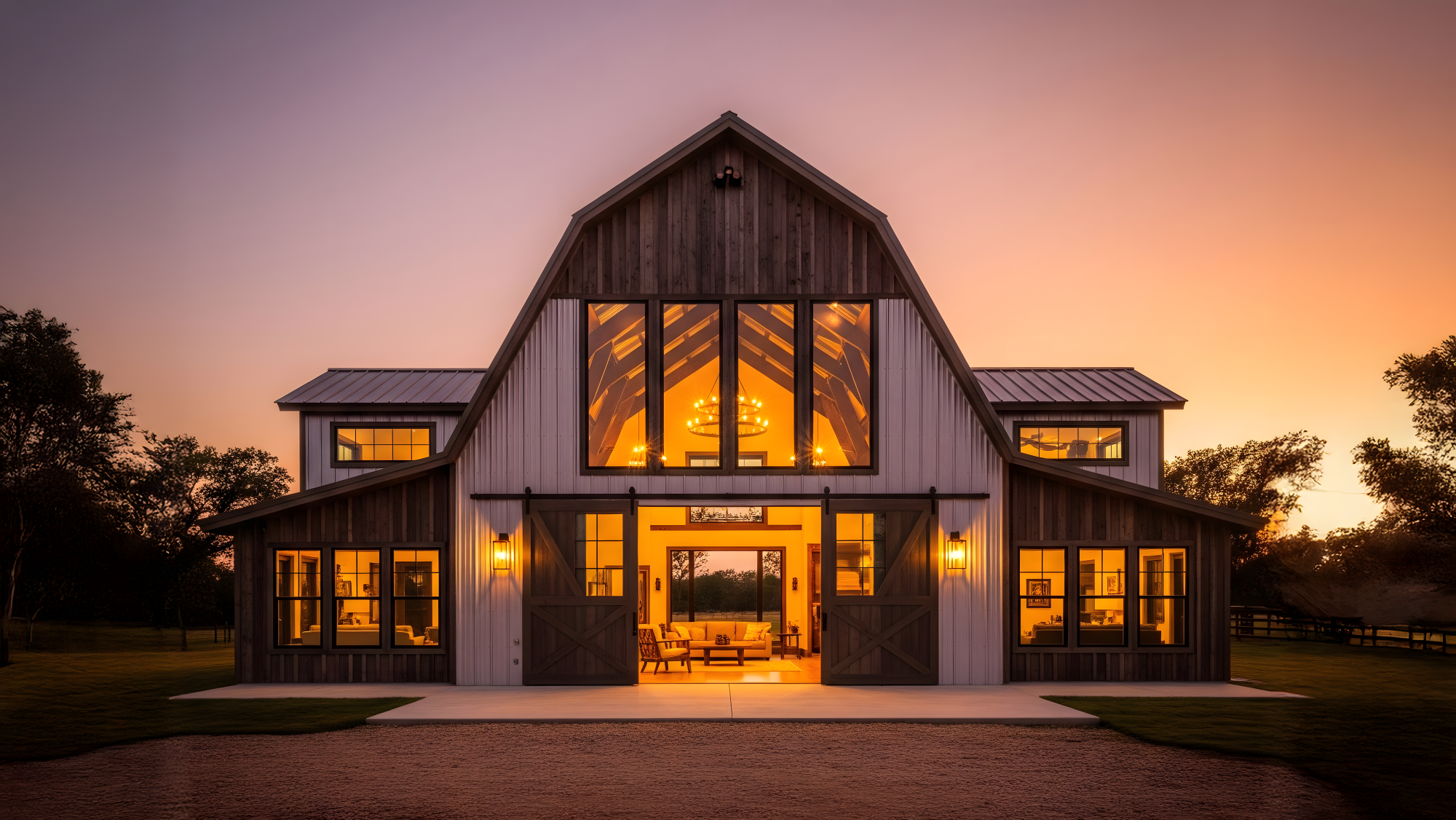 Country Barn Home